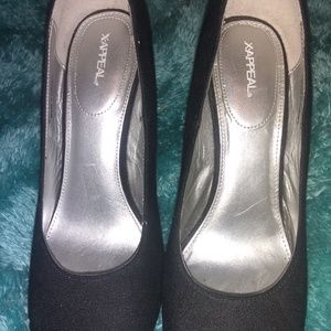 Black  heels 7.5